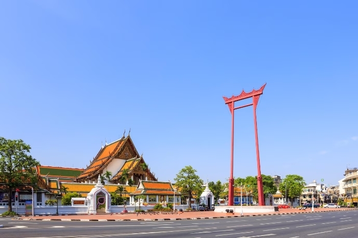 The Giant Swing in Bangkok