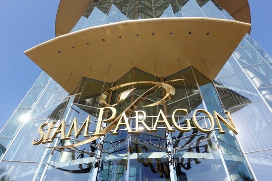 Siam Paragon shopping center in Bangkok