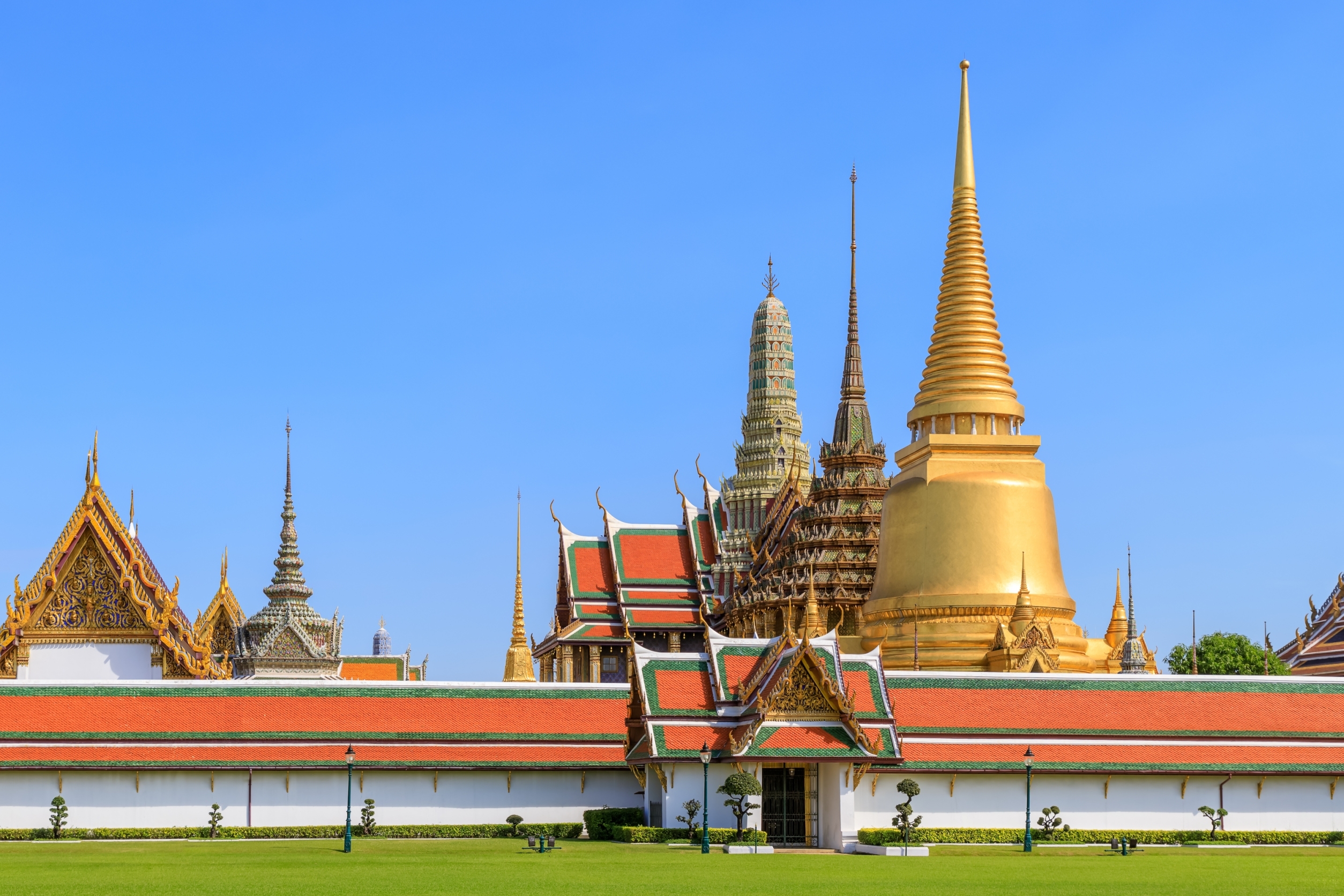Wat Phra Kaew and the Grand Palace in Bangkok